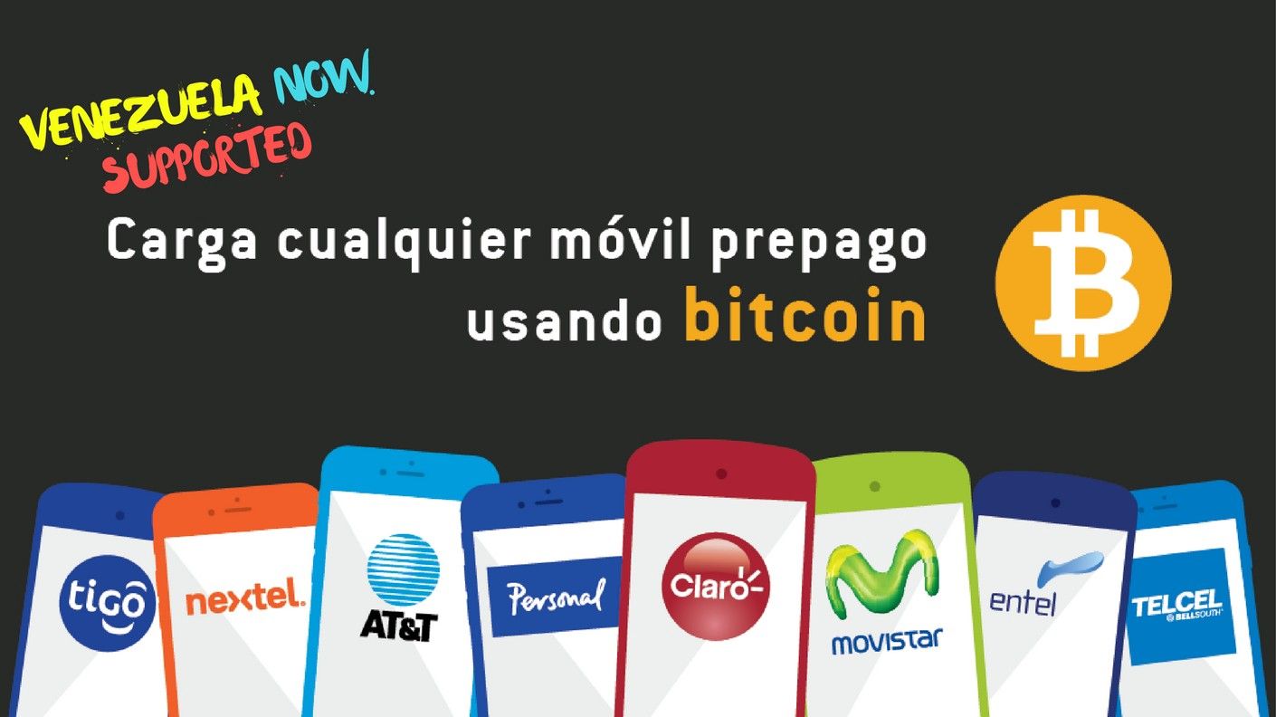 Bitcoin mobile recharges now available in Venezuela