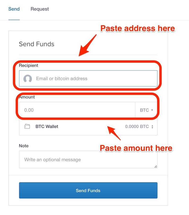 how to pay with coinbase