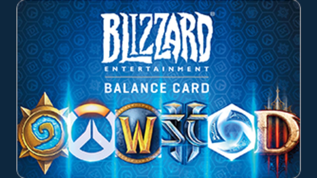 Where to buy blizzard balance sale cards