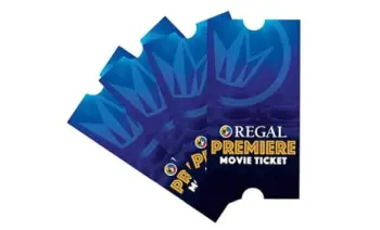 Regal premiere movie store ticket