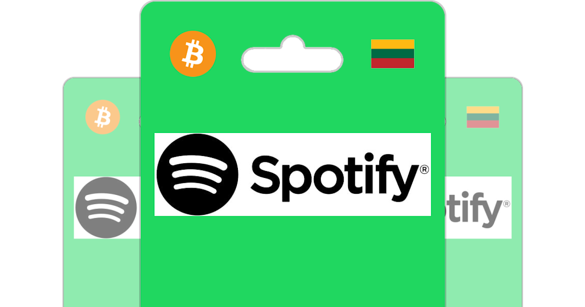 Spotify Gift Card 1 Month Lt