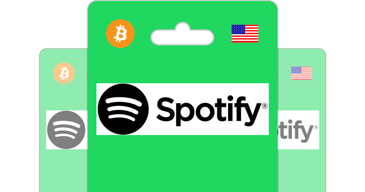 Buy Spotify Gift Cards or ETH Bitcoin, with Crypto Bitrefill 