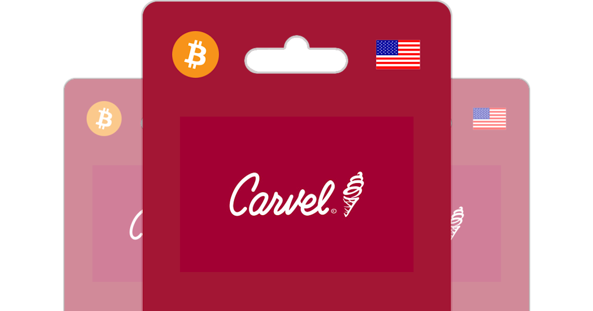 buy carvel gift card with bitcoin