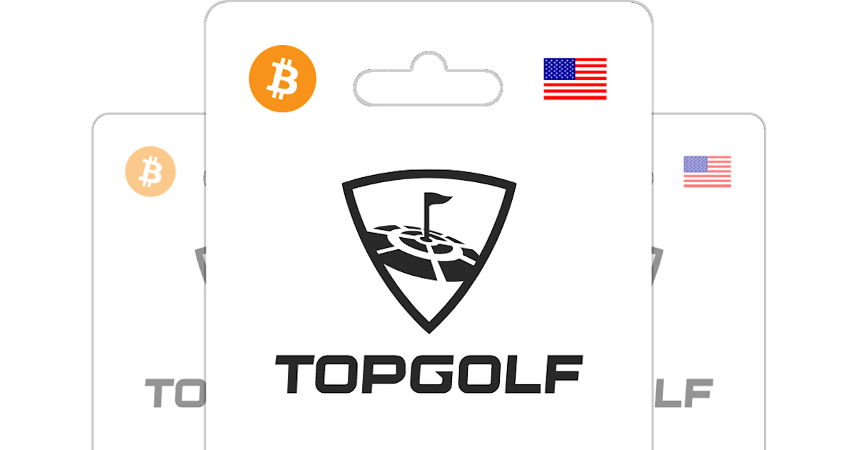 Buy Topgolf Gift Card with Bitcoin, ETH, USDT or Crypto Bitrefill