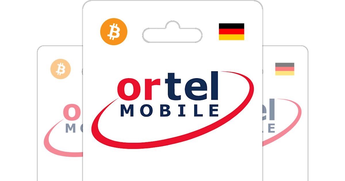 Ortel pin - ETH or Bitcoin, Crypto Up with Top Bitrefill Prepaid