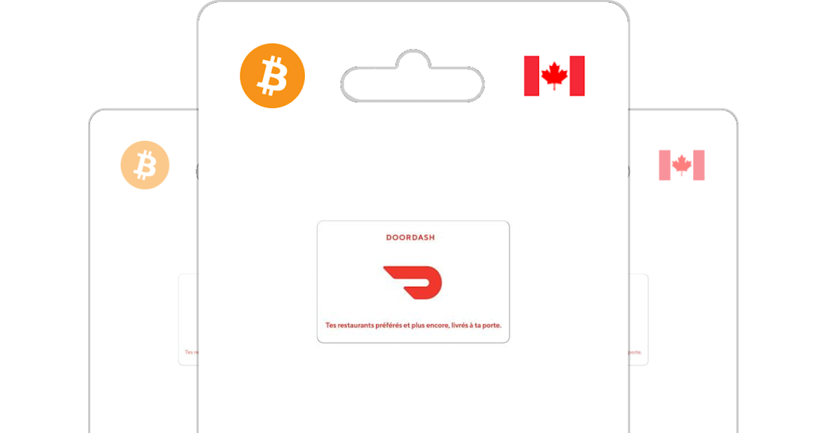 buy doordash gift card with bitcoin