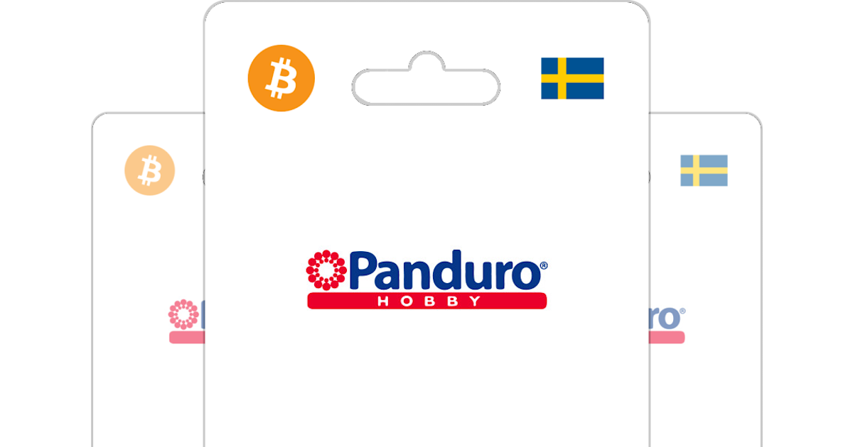 Mua Thẻ quà tặng Panduro Hobby với Bitcoin, ETH hoặc tiền điện tử -  Bitrefill