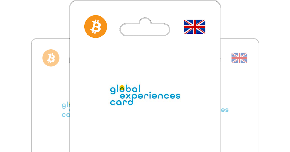 buy the global experiences card gift card with crypto