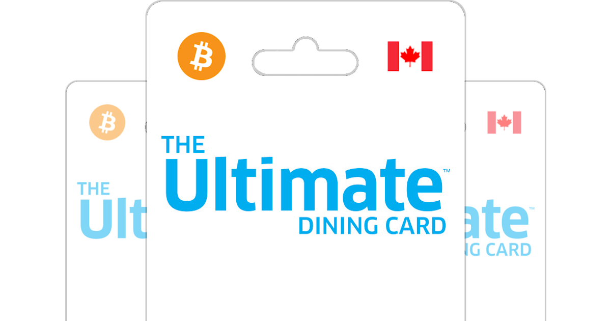 The Ultimate Dining Card.