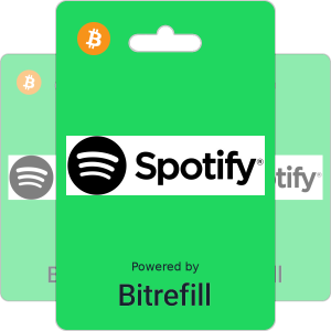 Buy Spotify Gift Cards With Bitcoin Or Altcoins Bitrefill - 