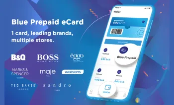 Gift Card Blue Prepaid eCard SA